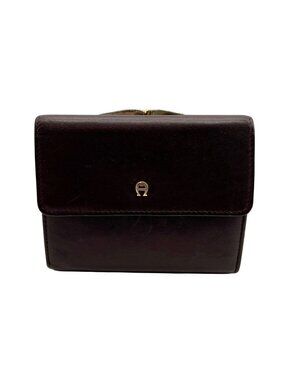 Etienne Aigner Brown Leather Wallet
